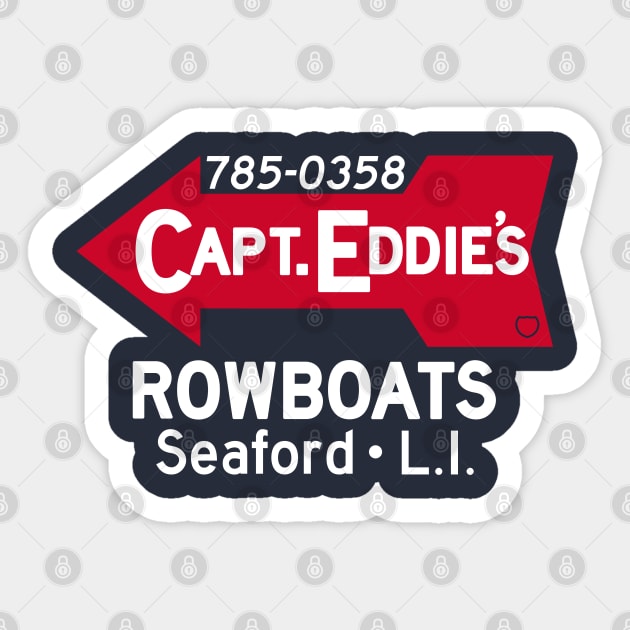 Captain Eddies Sticker by Off Peak Co.